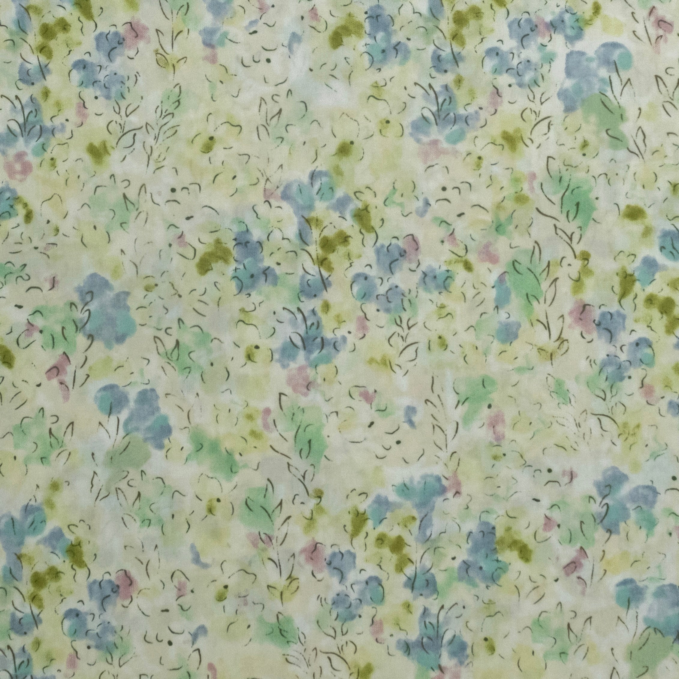 LIBERTY MICRO FLORAL PRINTED POPLIN PINK