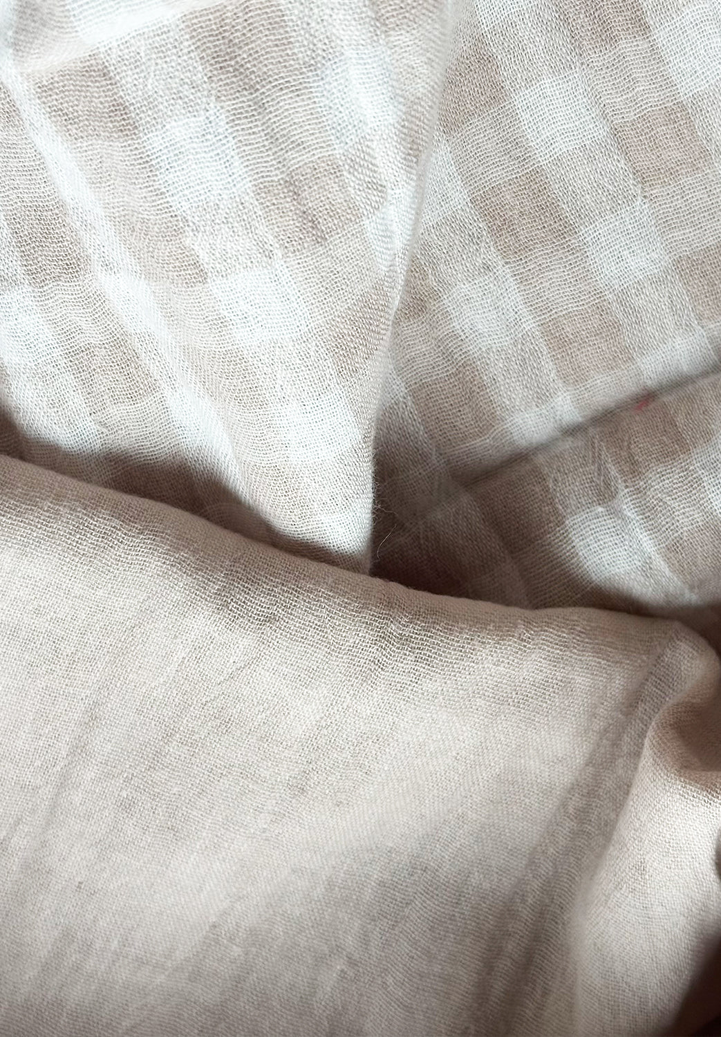 MUSELINA ESTAMPADA BEIGE