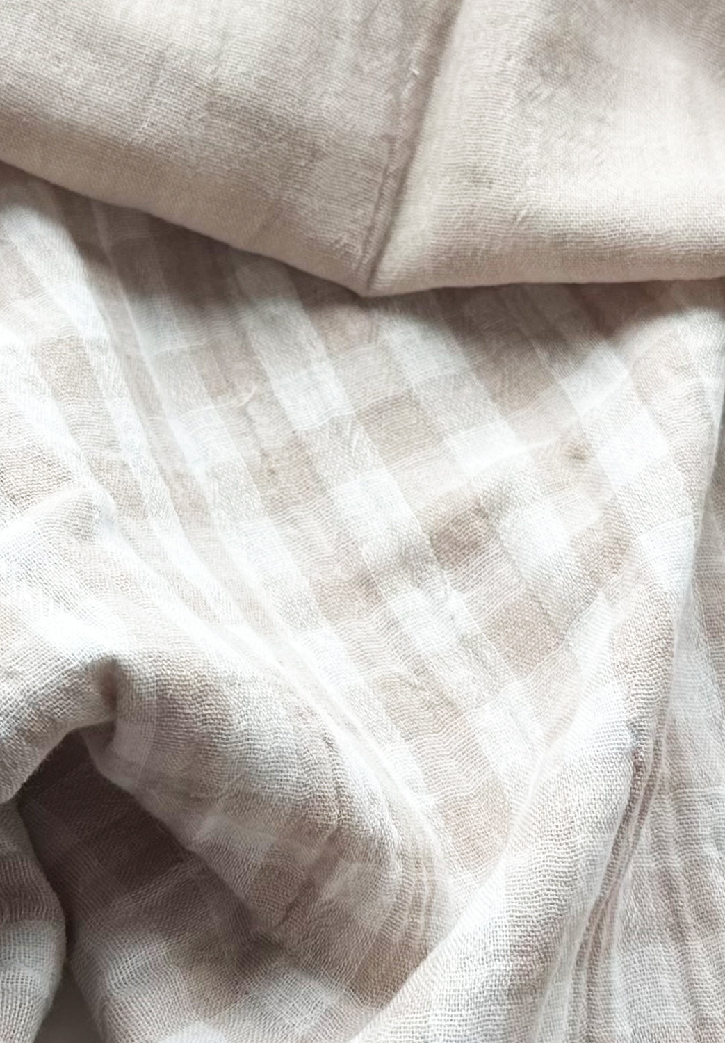 MUSELINA ESTAMPADA BEIGE