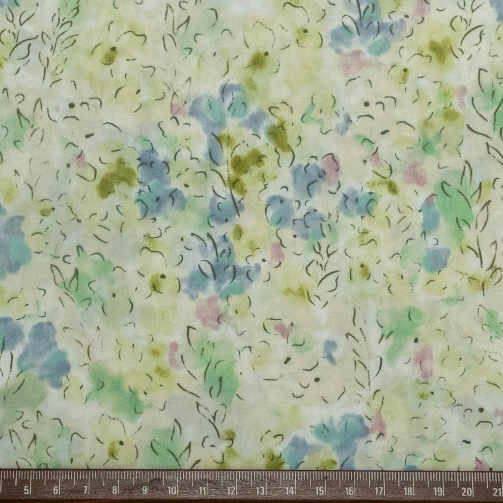 LIBERTY MICRO FLORAL PRINTED POPLIN PINK