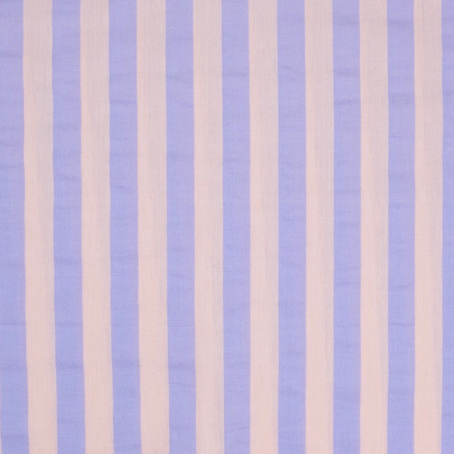 POPELÍN ESTAMPADO RAYAS PASTEL LILA - ROSA