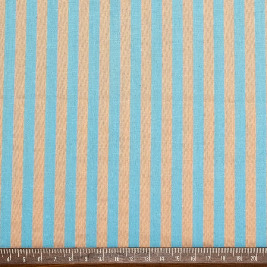 WHITE MICRO POLKA DOTS PRINTED POPLIN