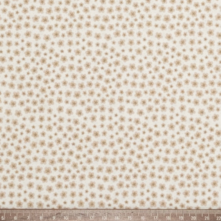 POPELÍN ESTAMPADO LIBERTY MIL PÉTALOS BEIGE