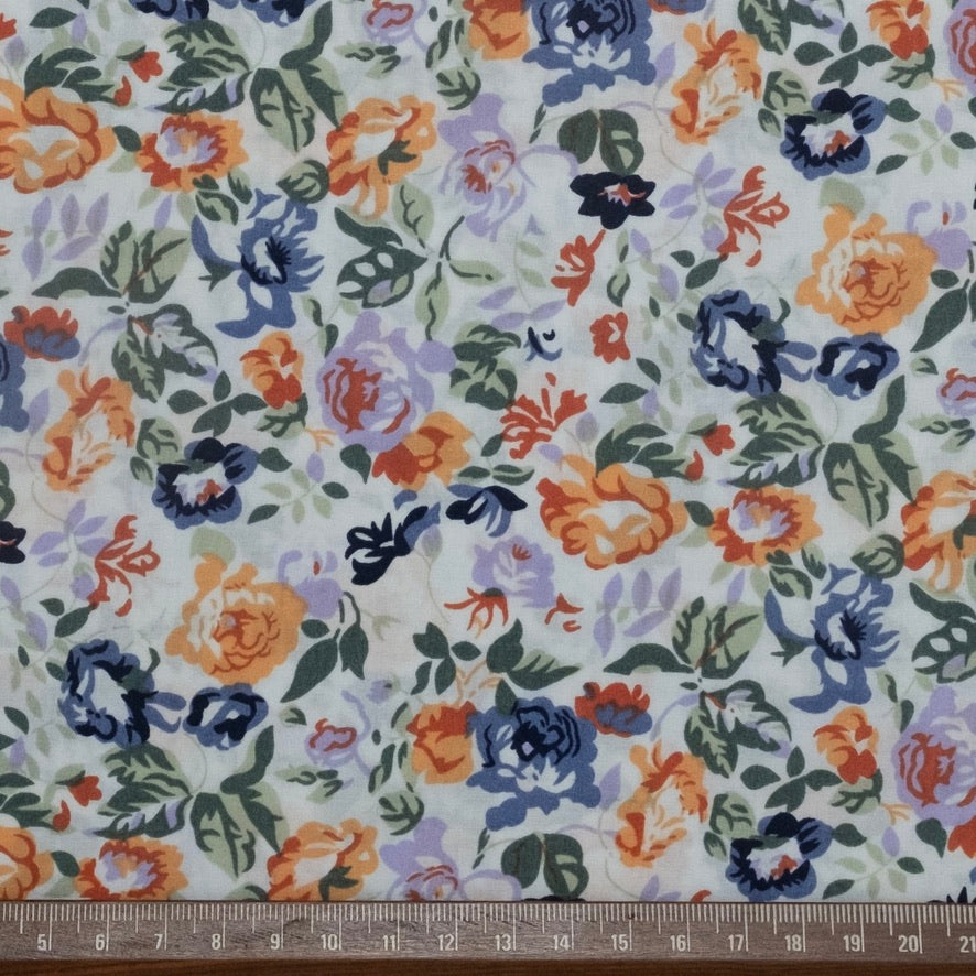 POPELÍN ESTAMPADO LIBERTY VINTAGE ROSES