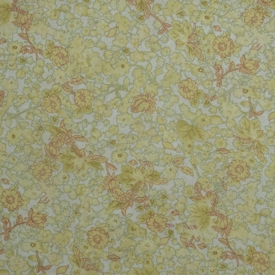 LIBERTY MICRO FLORAL PRINTED POPLIN PINK