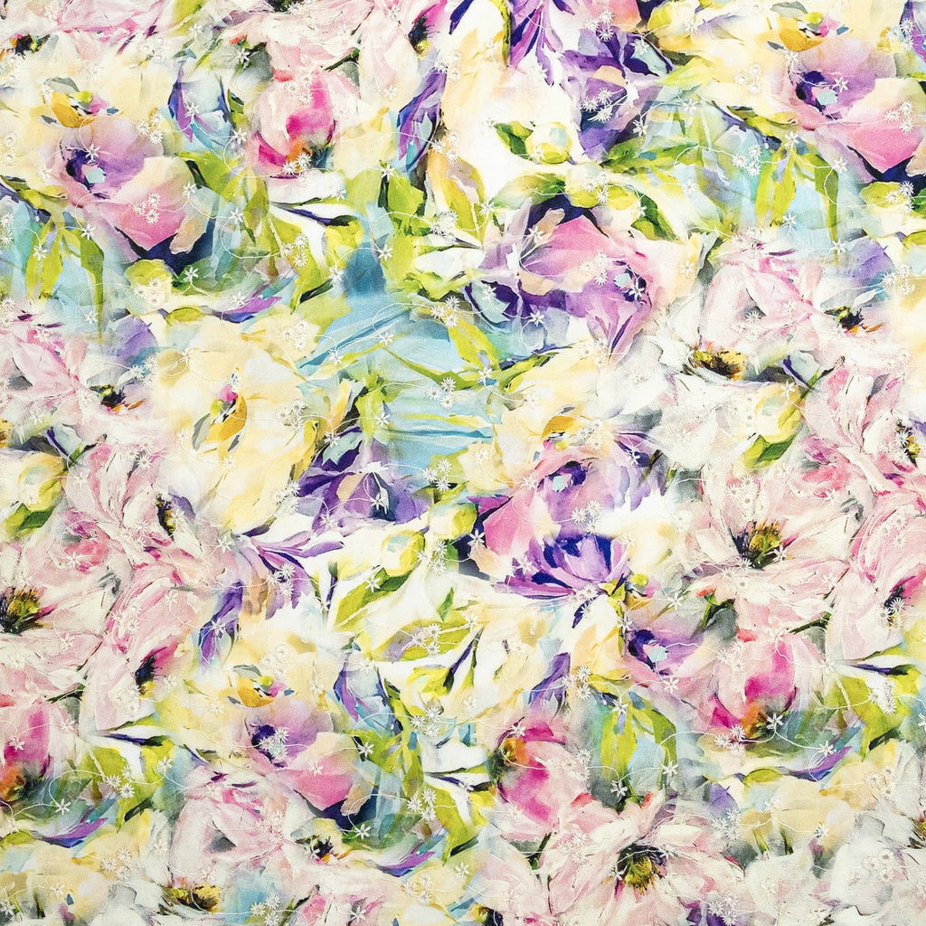 BORDADO ESTAMPADO FLORAL JÚLIA