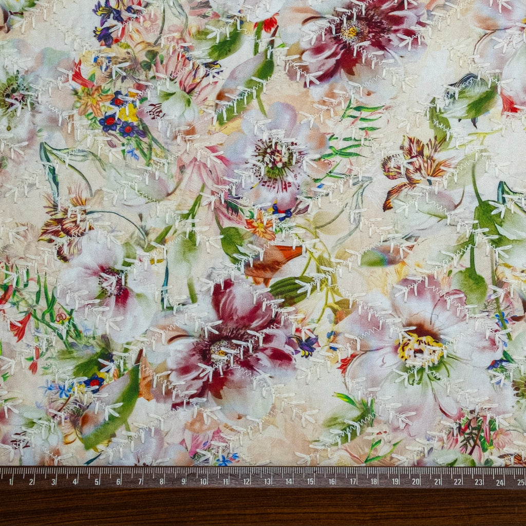 BORDADO ESTAMPADO FLORAL OLIVIA