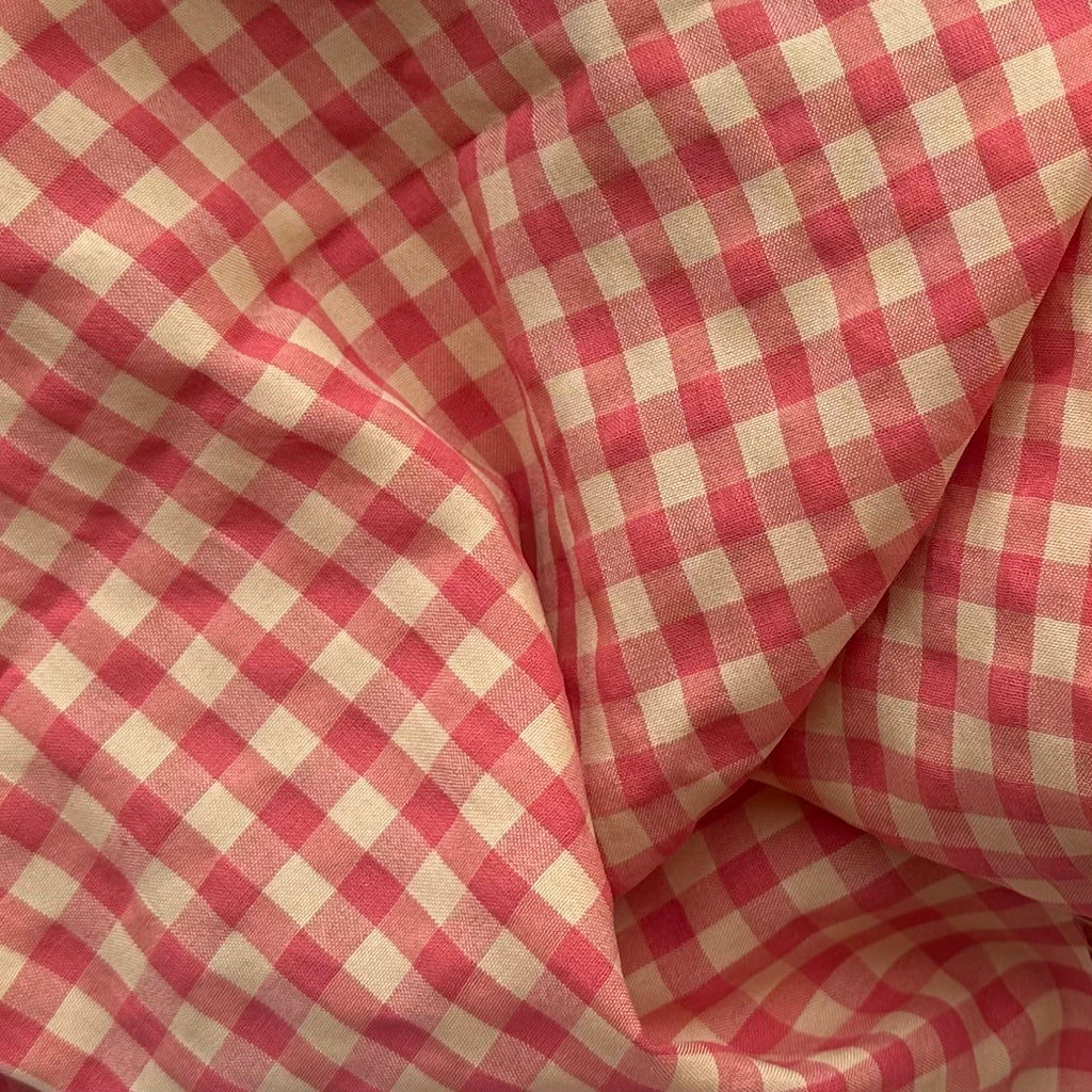 VICHY SEERSUCKER ROJO - AMARILLO