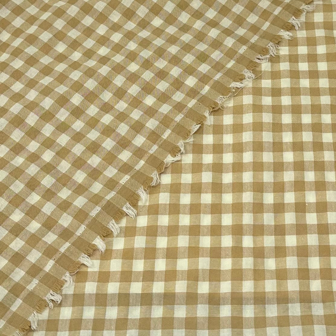 VICHY SEERSUCKER BEIGE ARENA