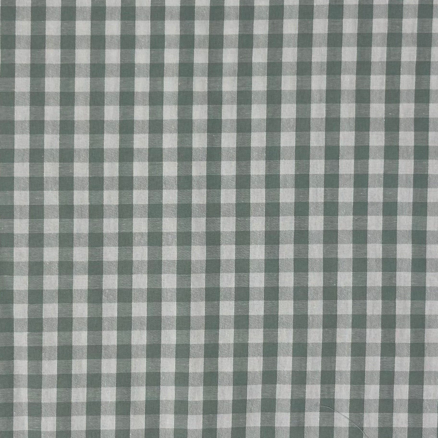 VICHY SEERSUCKER VERDE GRISÁCEO