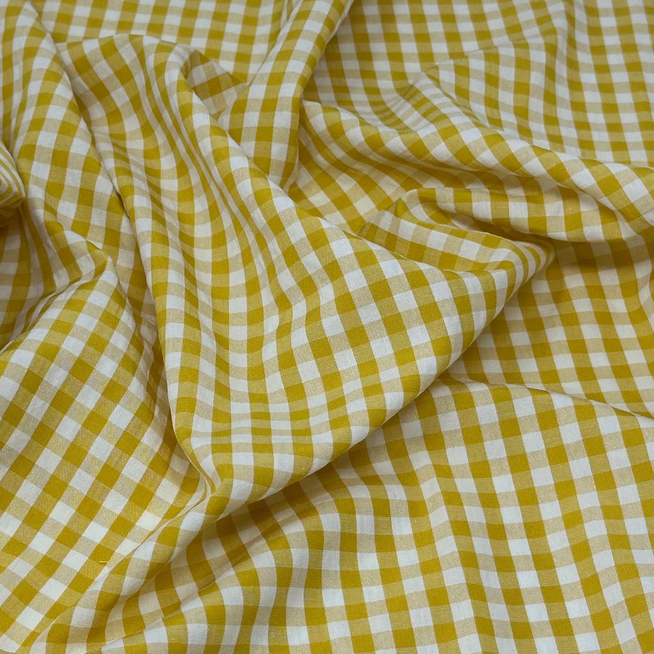 VICHY SEERSUCKER AMARILLO