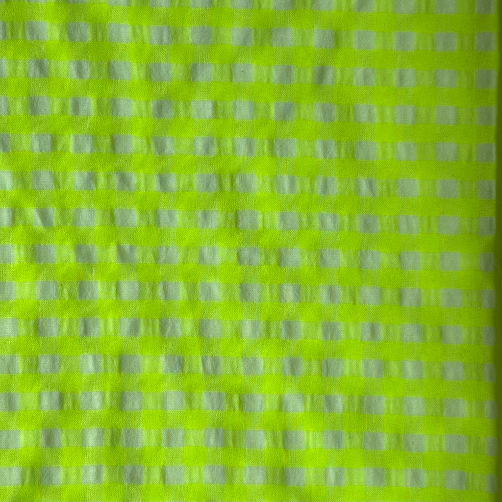 VICHY SEERSUCKER AMARILLO LIMA