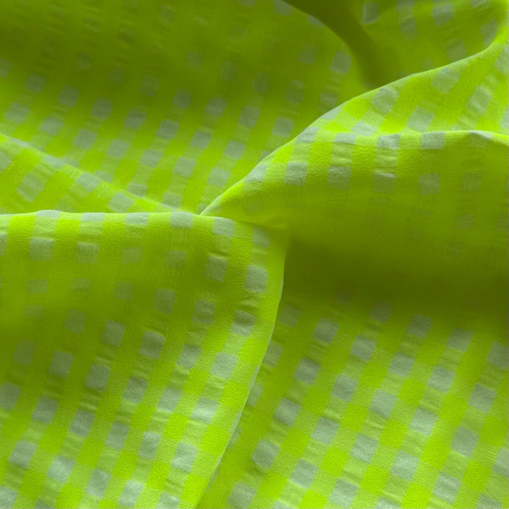 VICHY SEERSUCKER AMARILLO LIMA