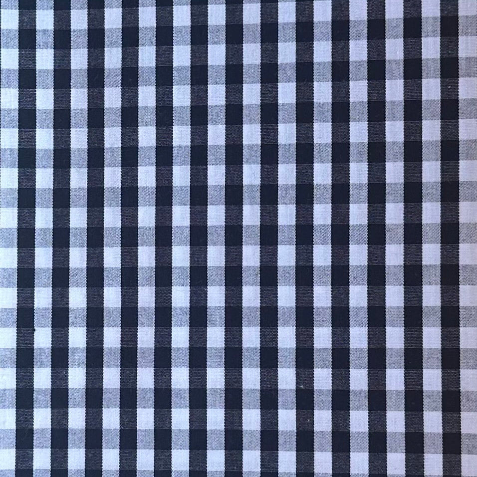 VICHY ALGODÓN NEGRO - BLANCO