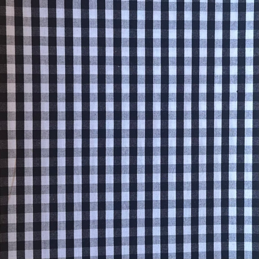 VICHY SEERSUCKER NEGRO - BLANCO