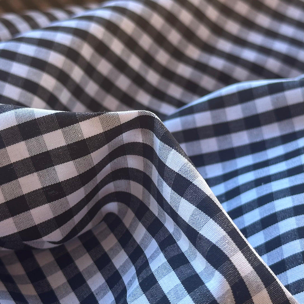 VICHY ALGODÓN NEGRO - BLANCO