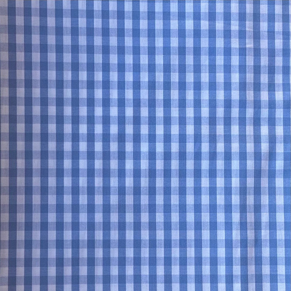 VICHY ALGODÓN AZUL - BLANCO