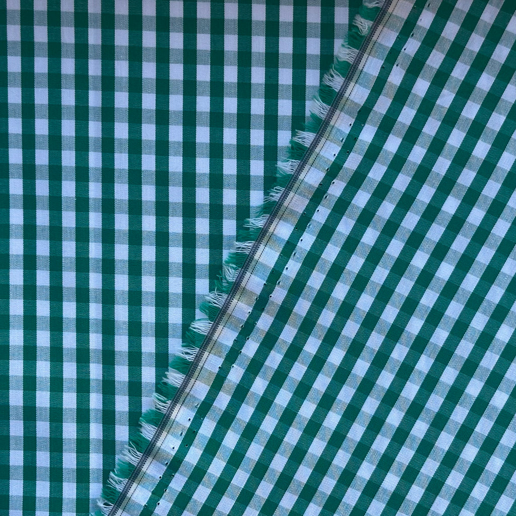 VICHY ALGODÓN VERDE - BLANCO