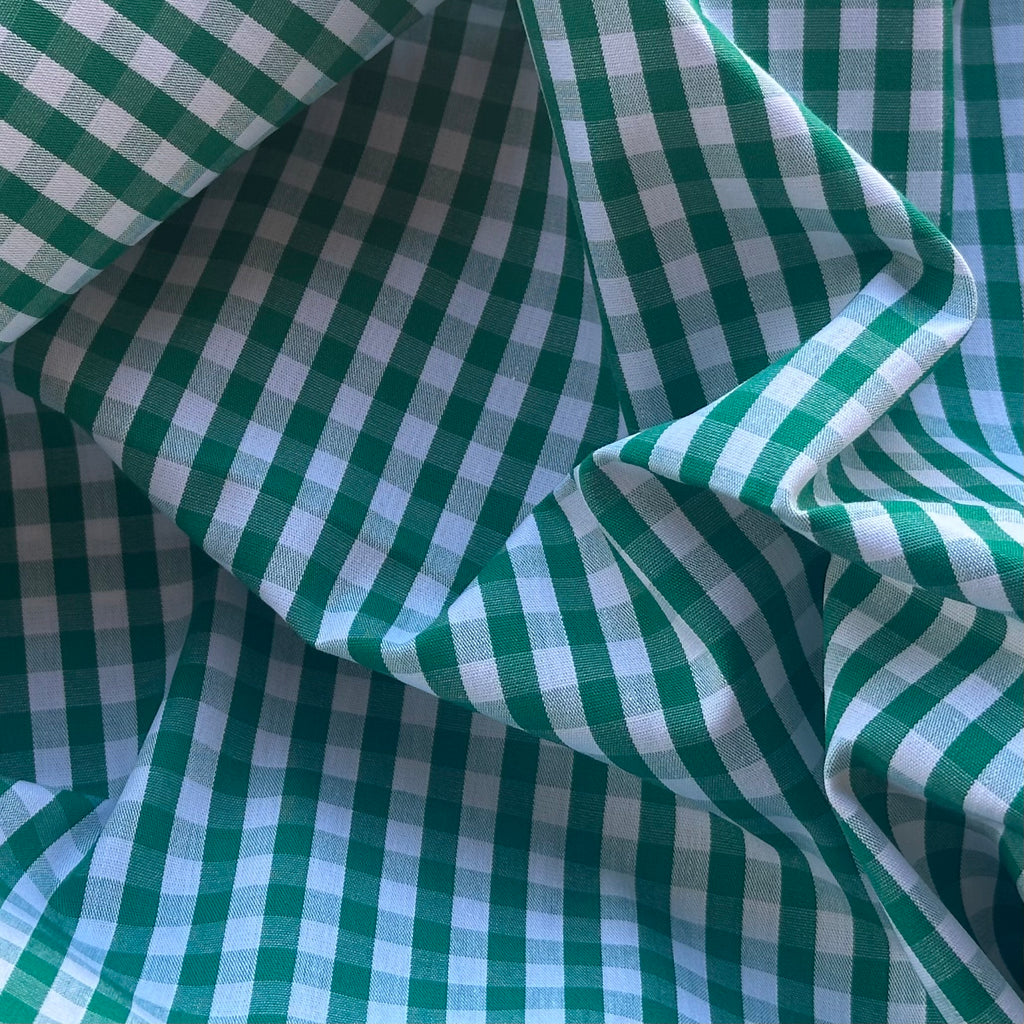 VICHY ALGODÓN VERDE - BLANCO