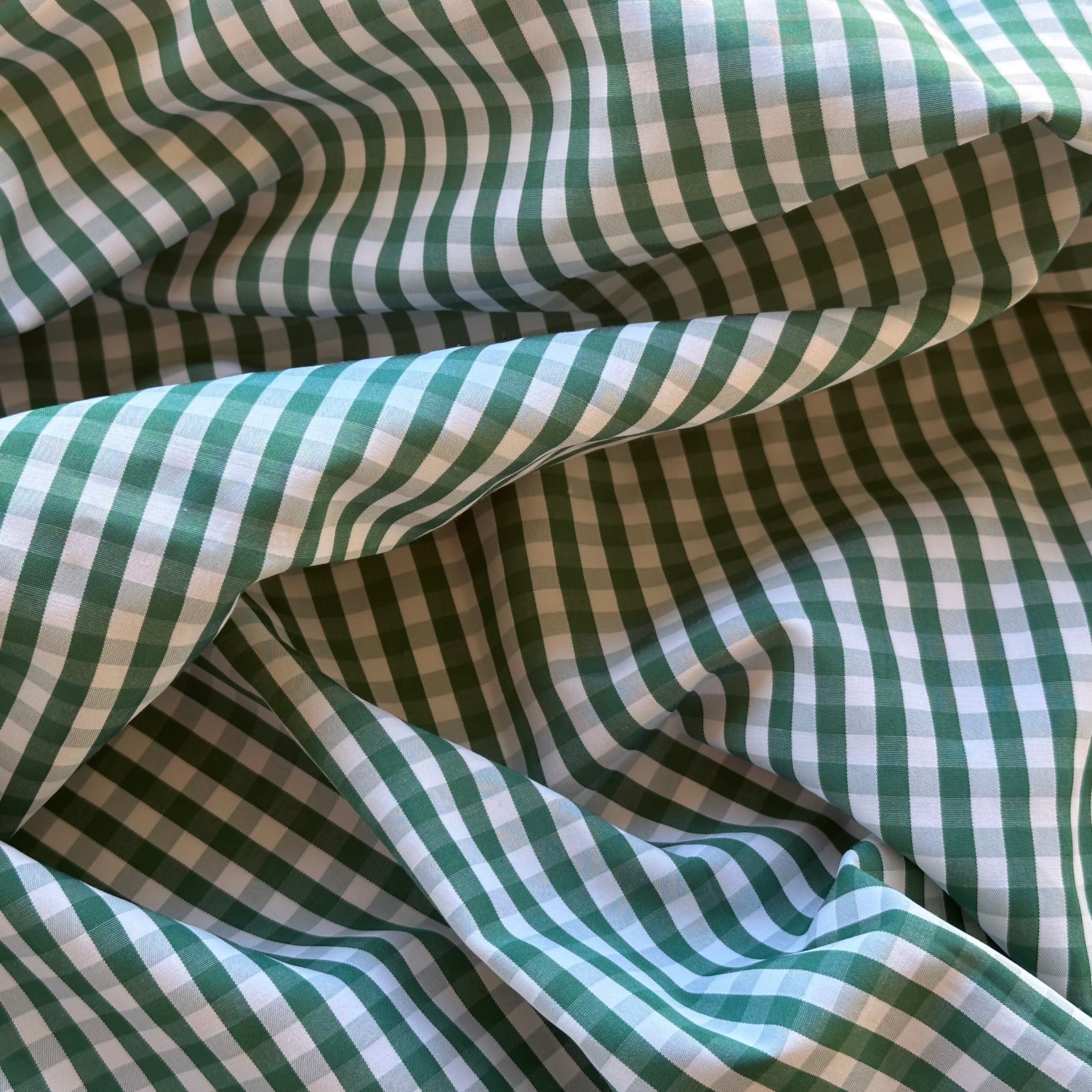 VICHY POLIÉSTER VERDE