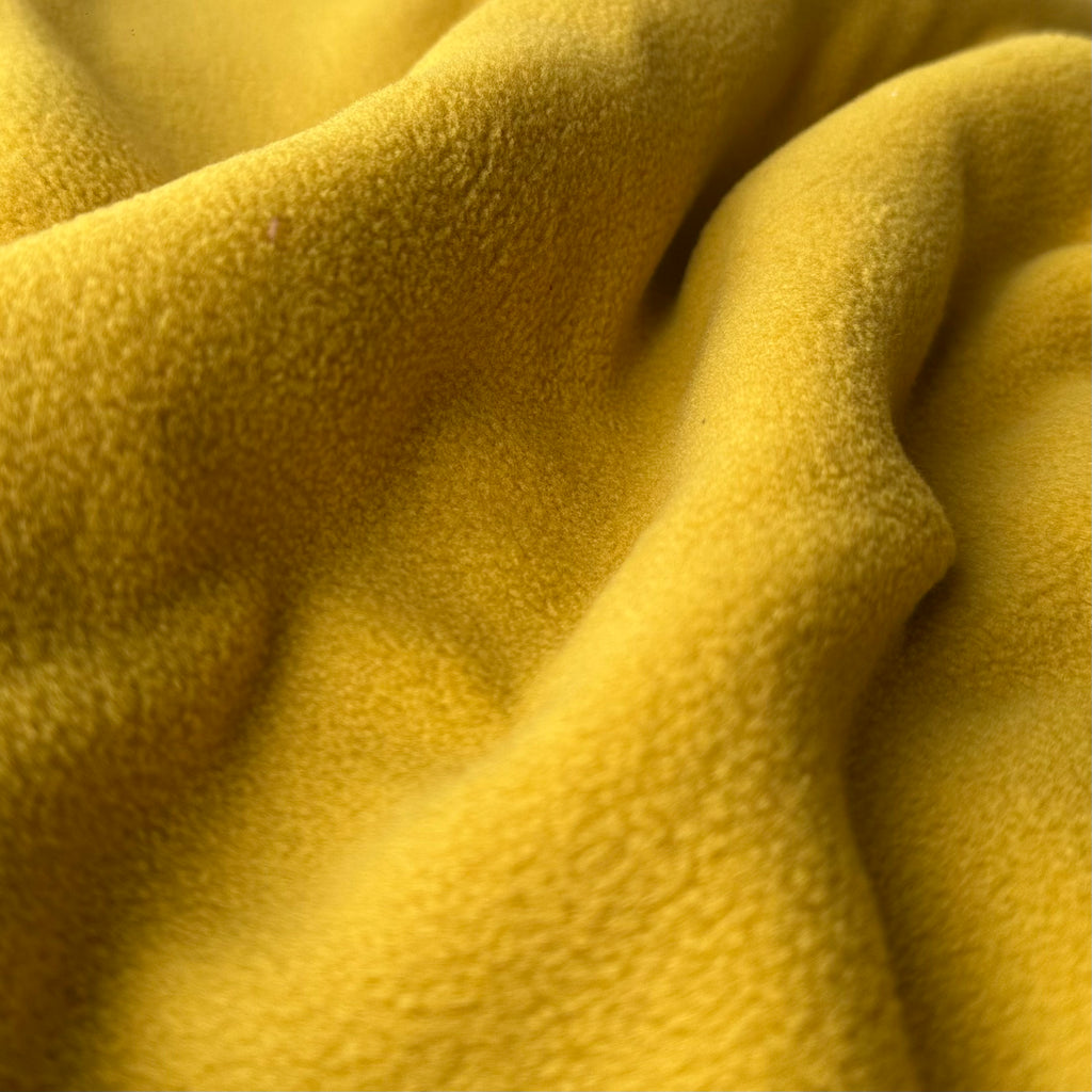 TELA POLAR AMARILLO MOSTAZA
