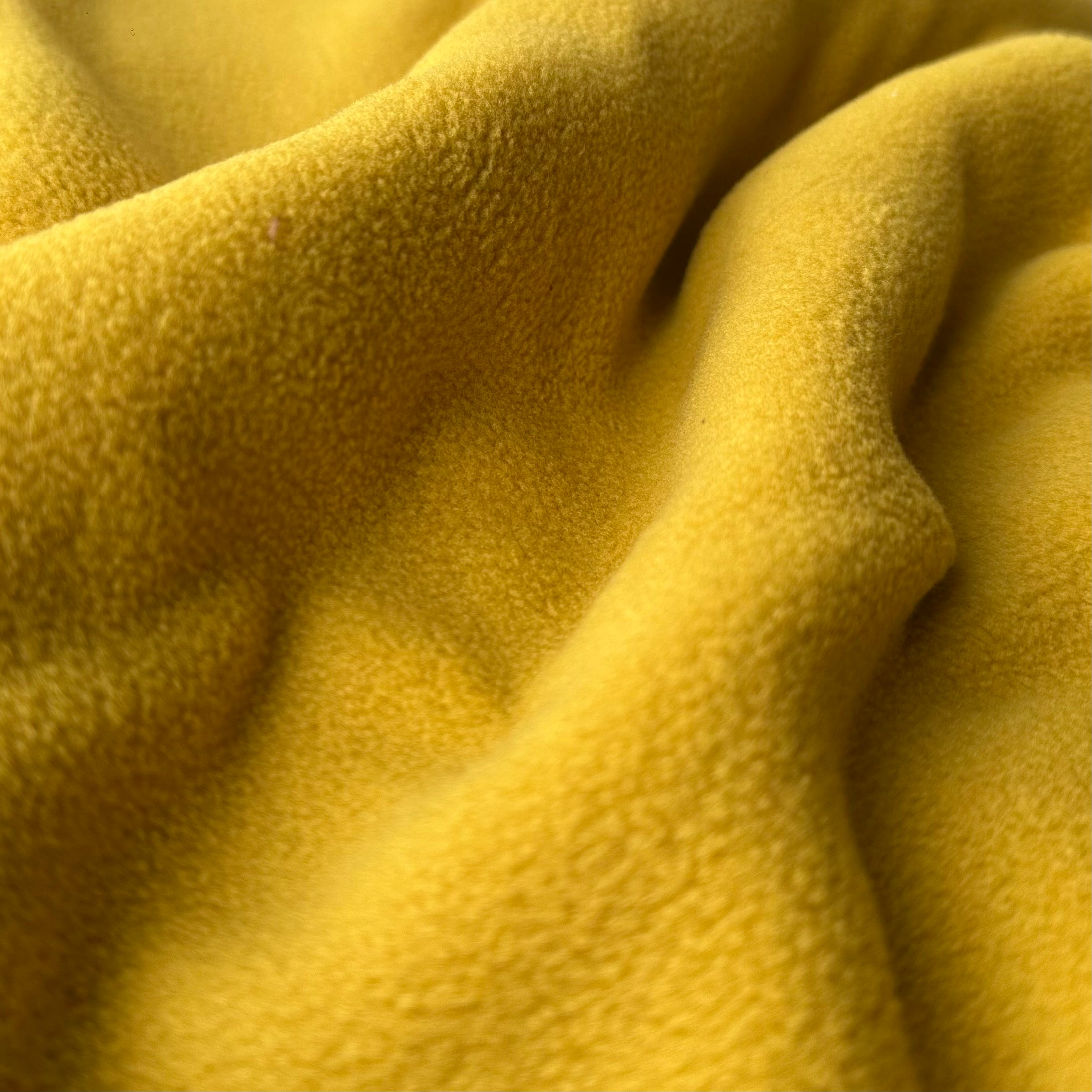 TELA POLAR AMARILLO MOSTAZA