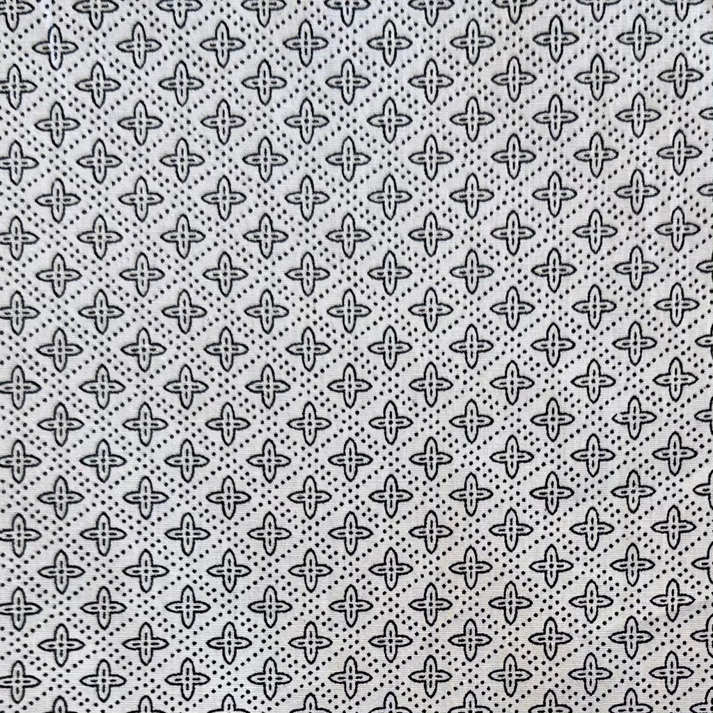 POPELIN ESTAMPADO NINJA BLANCO