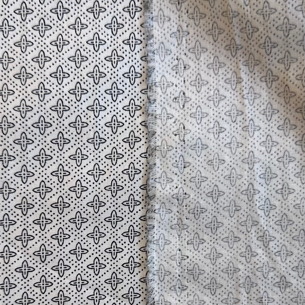 POPELIN ESTAMPADO NINJA BLANCO