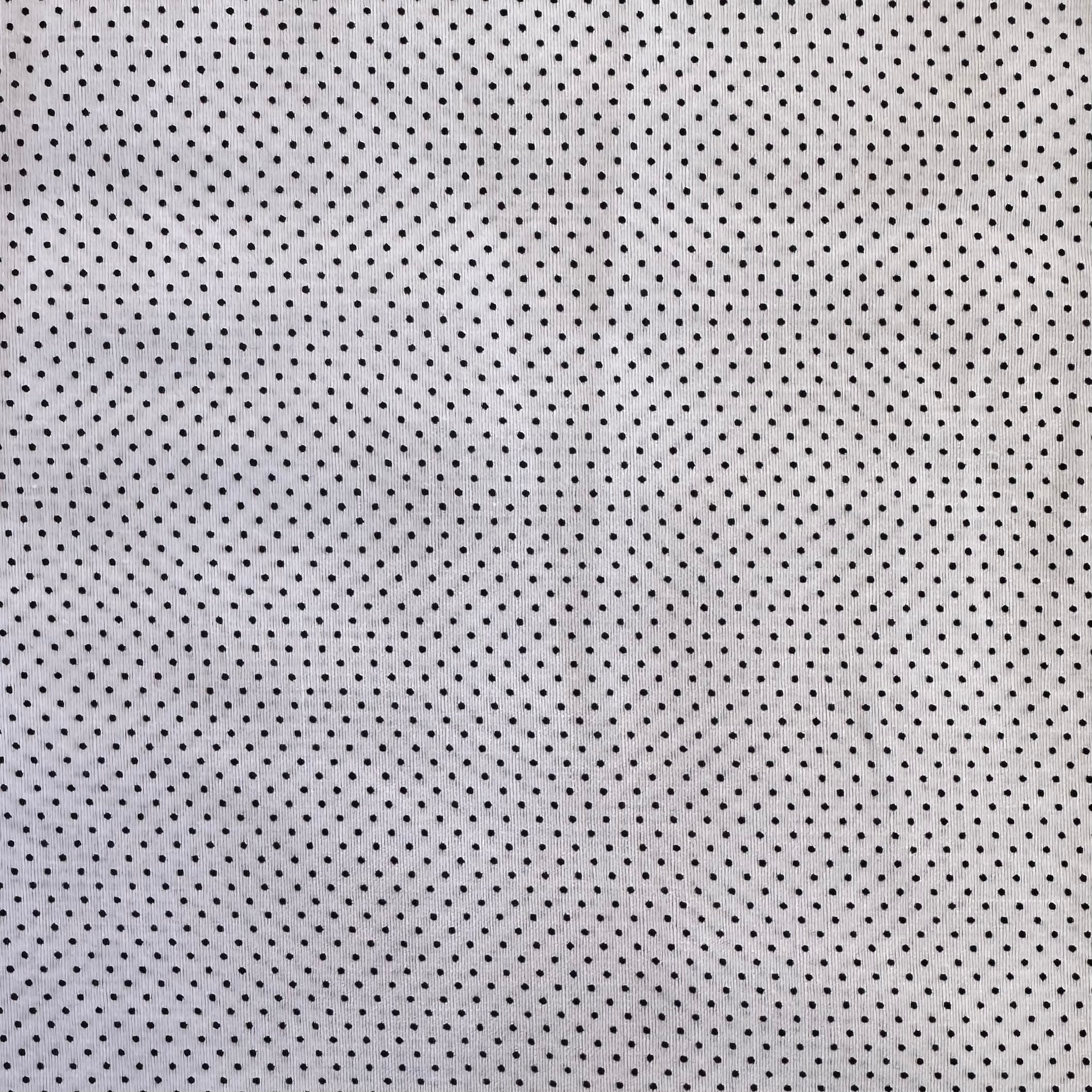 POPELIN ESTAMPADO LUNARES MINI BLANCO