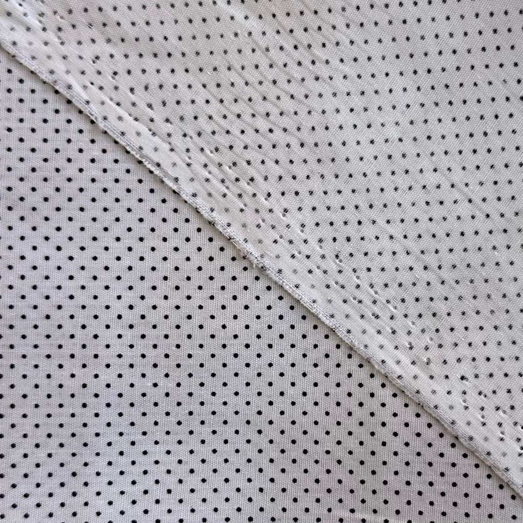 POPELIN ESTAMPADO LUNARES MINI BLANCO