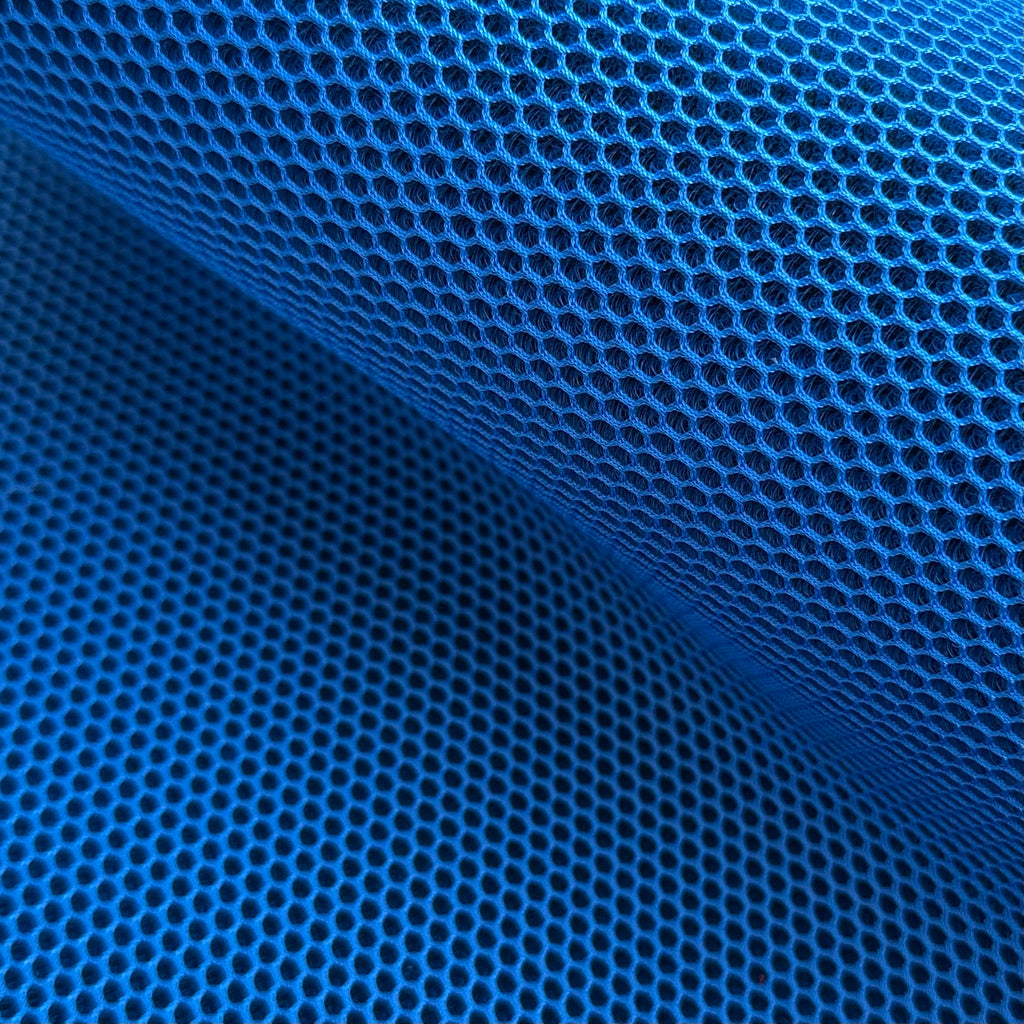 TEJIDO 3D BICOLOR AZUL - NEGRO