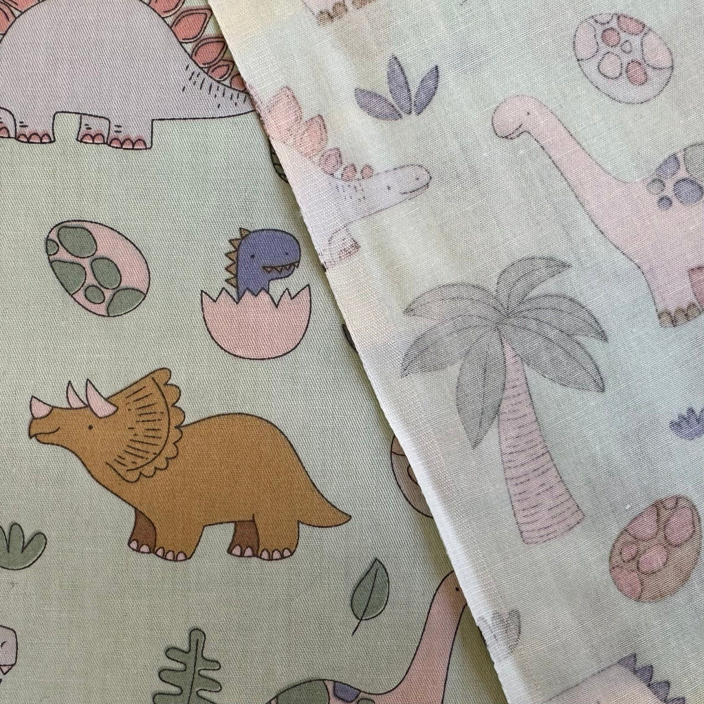 POP-LEINTURE NUMÉRIQUE VERT À MOTIFS JURASSIQUES POUR ENFANTS