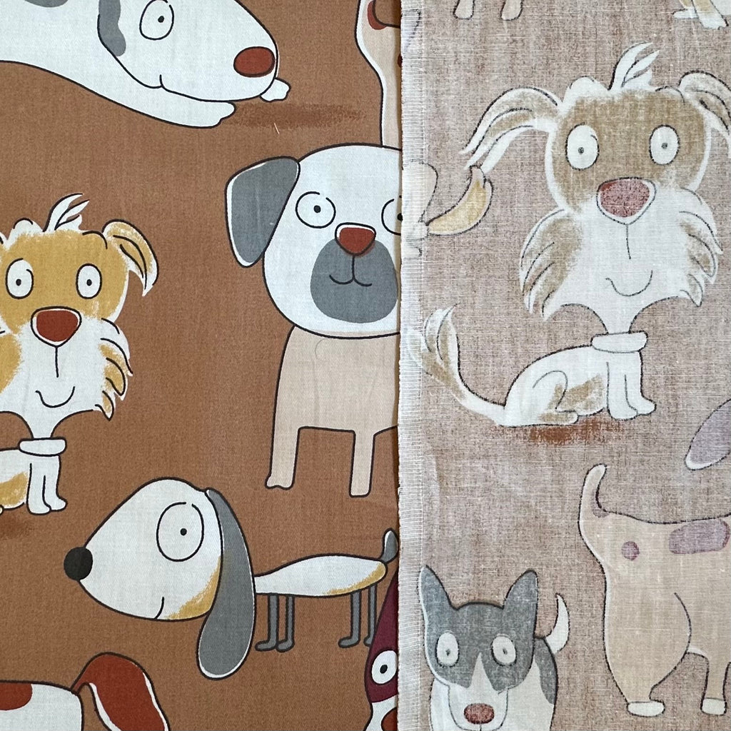 POPELÍN ESTAMPADO INFANTIL PERRITOS