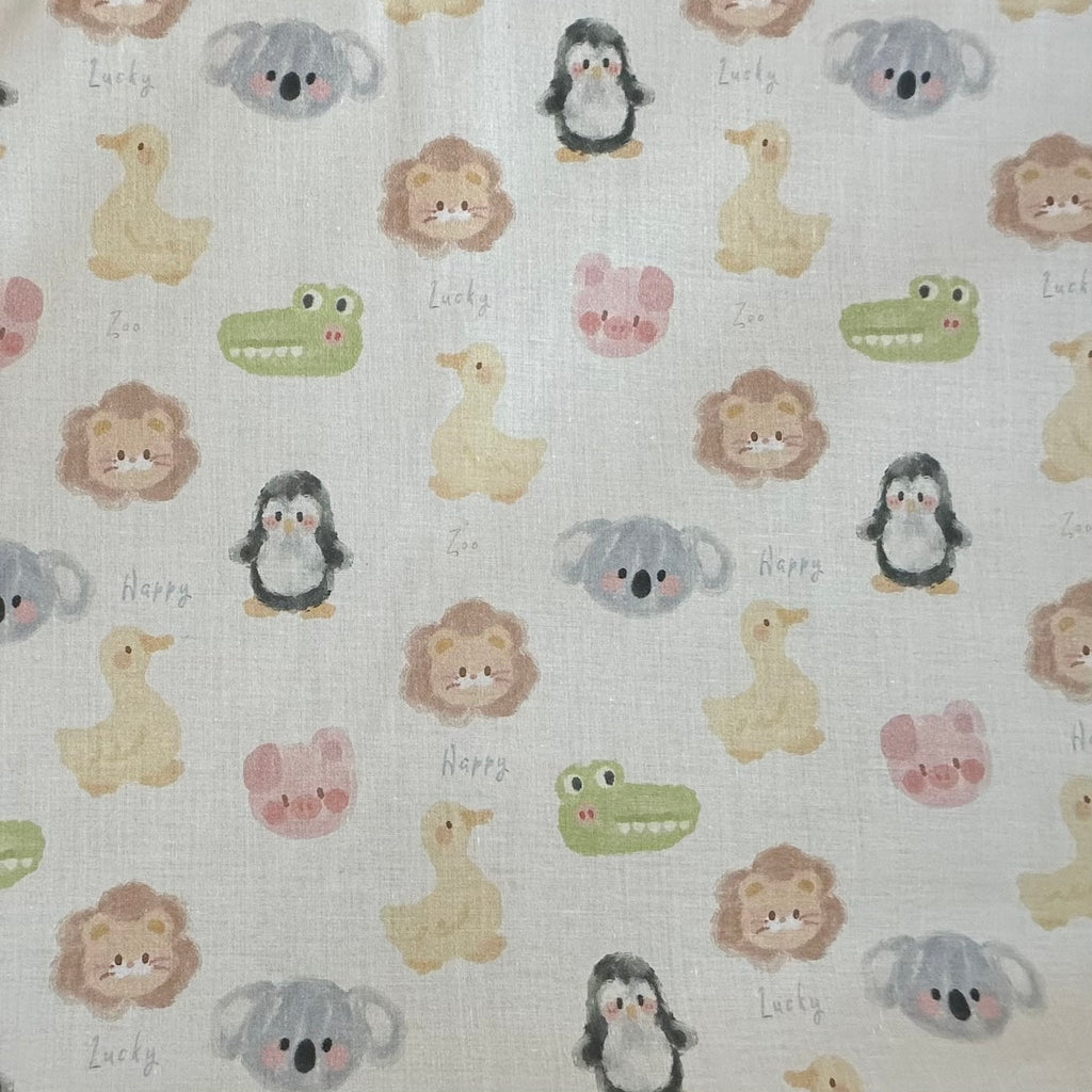 HAPPY ZOO IMPRIMÉ NUMÉRIQUEMENT EN POP-COULEUR POUR ENFANTS