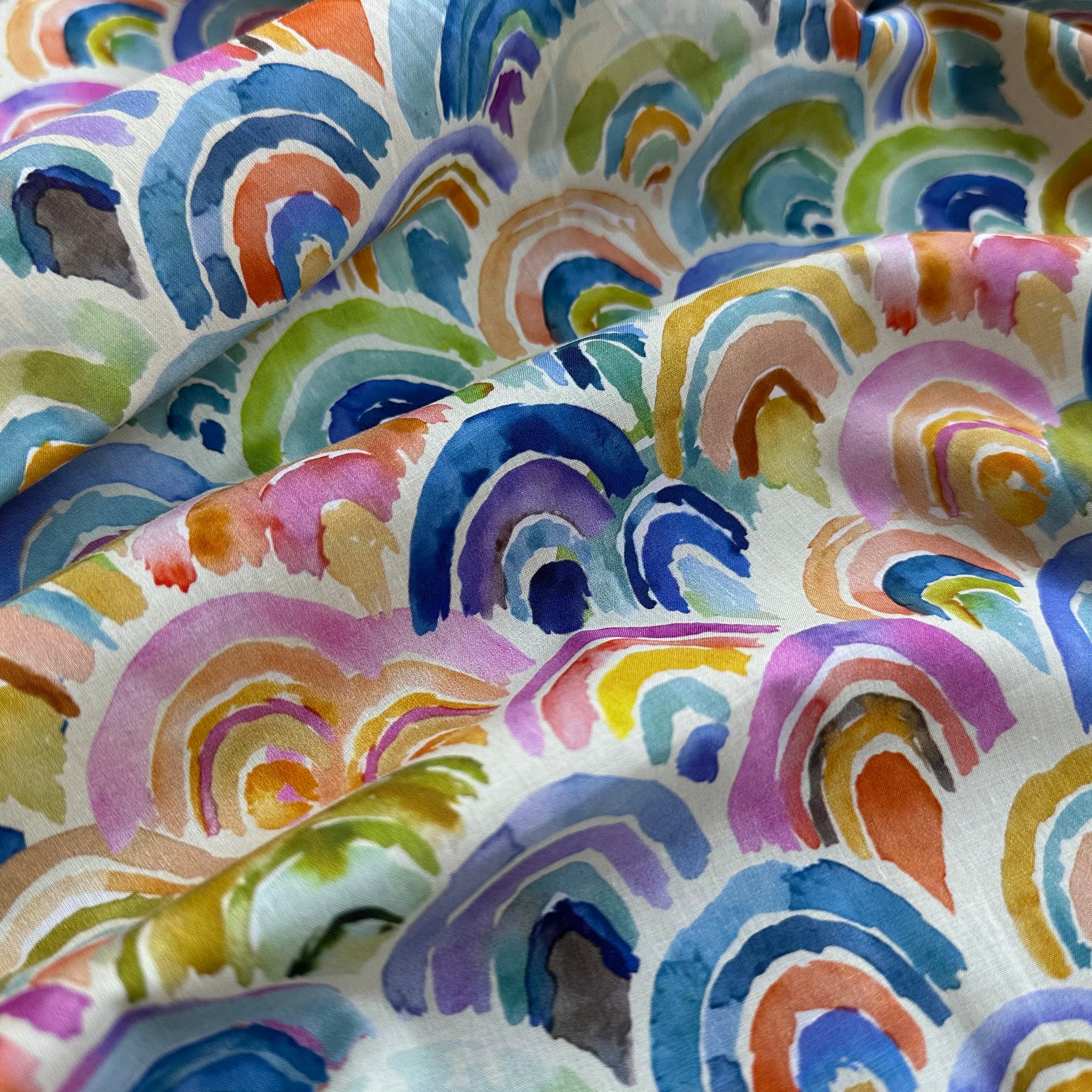 POPELÍN ESTAMPADO INFANTIL DIGITAL RAINBOW