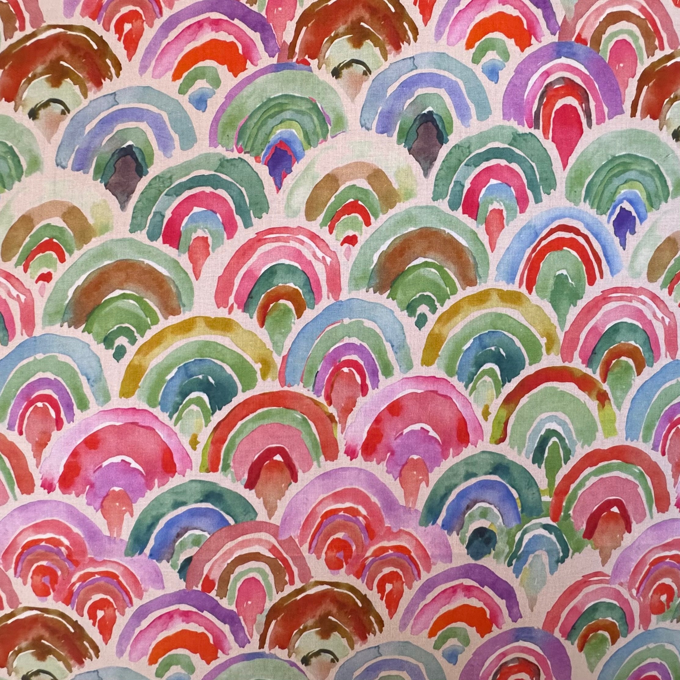 POPELÍN ESTAMPADO INFANTIL DIGITAL ARCOÍRIS