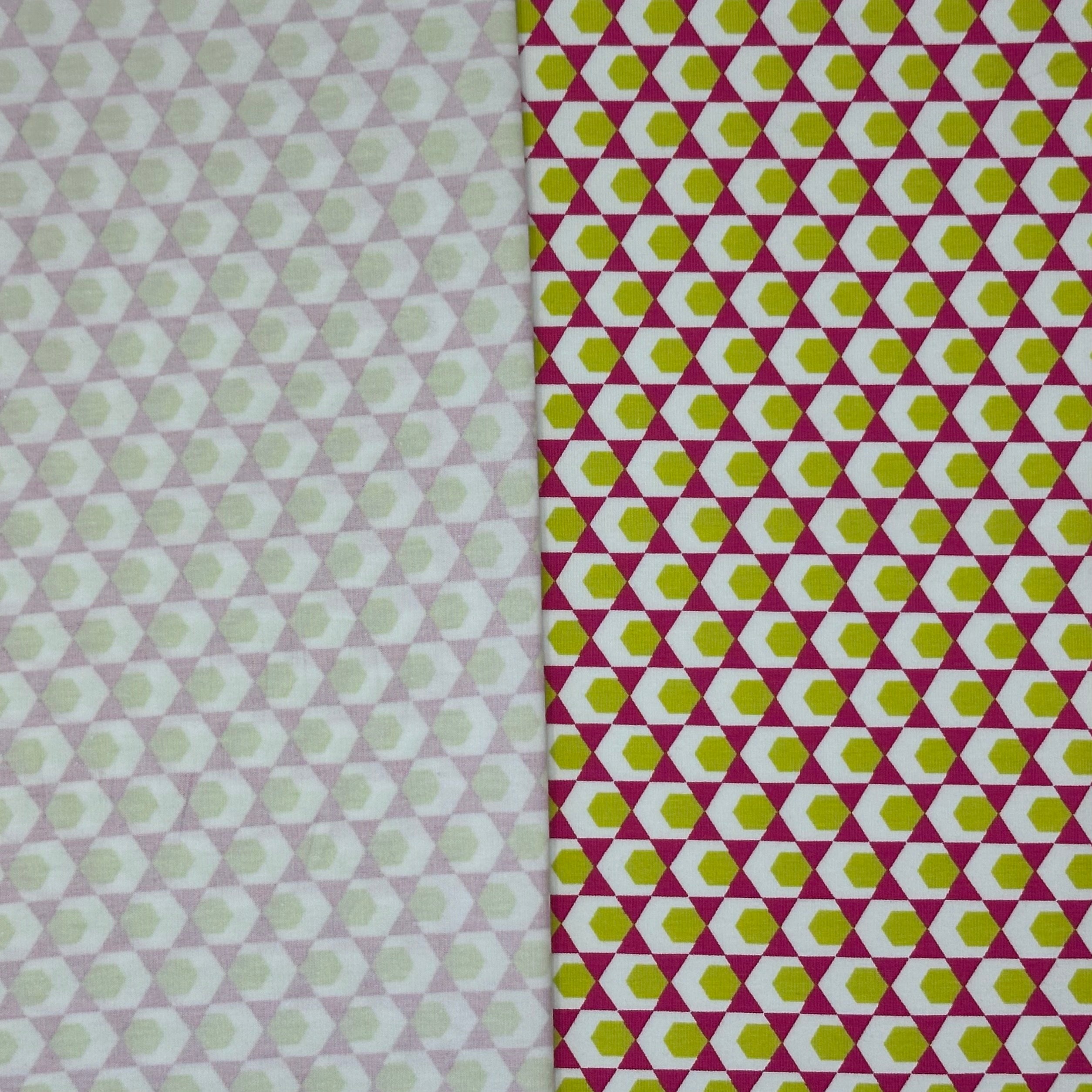 PUNTO ALGODÓN INFANTIL ESTAMPADO GEOMÉTRICO