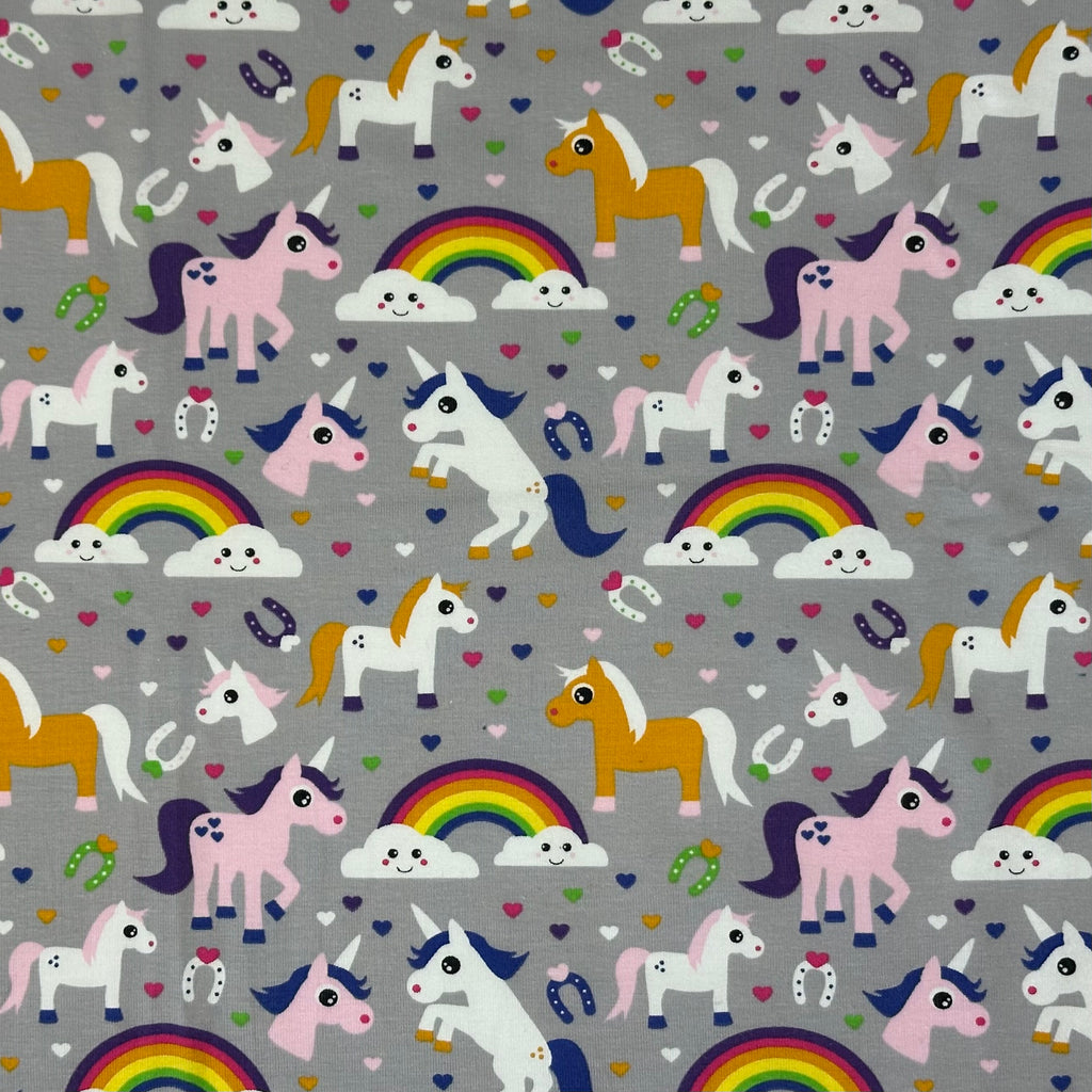 PUNTO ALGODÓN INFANTIL UNICORNIOS