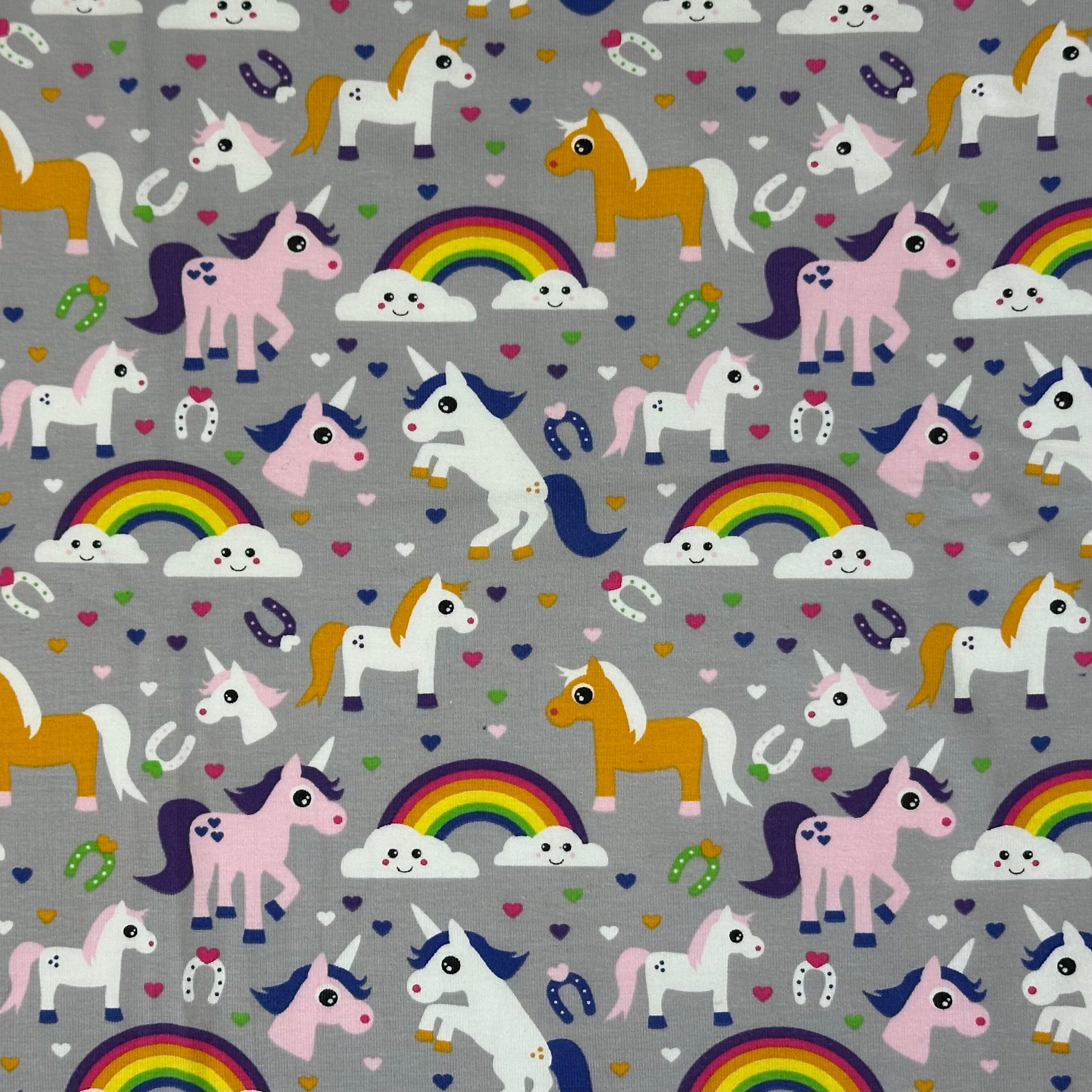 PUNTO ALGODÓN INFANTIL UNICORNIOS