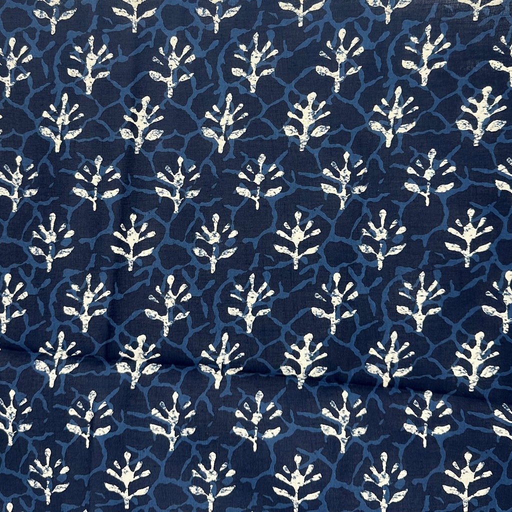 POPELÍN ESTAMPADO LIBERTY ALGAS MARINAS