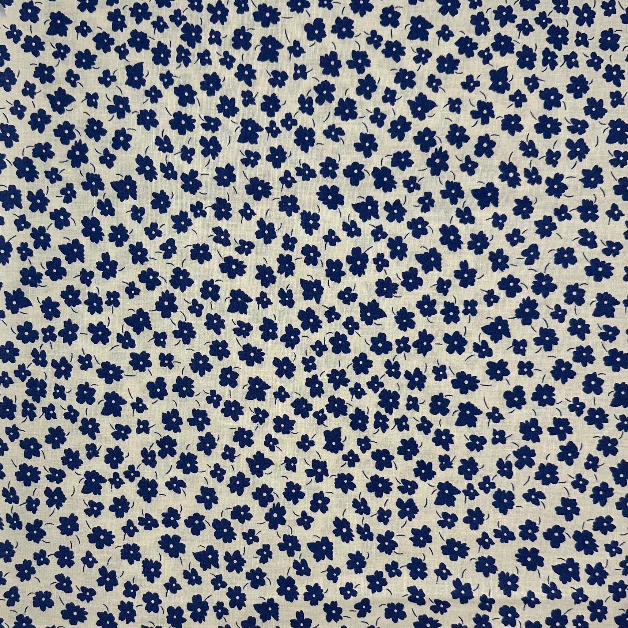 POPELÍN ESTAMPADO LIBERTY CIEN FLORES AZULES