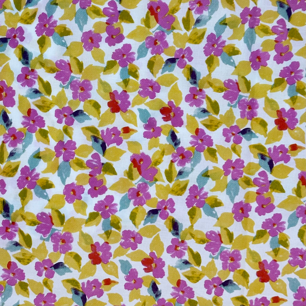 Popeline imprimée à fleurs Liberty de Kathy's