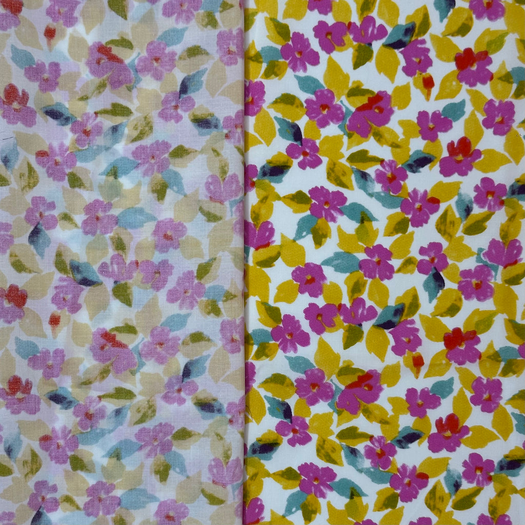 Popeline imprimée à fleurs Liberty de Kathy's
