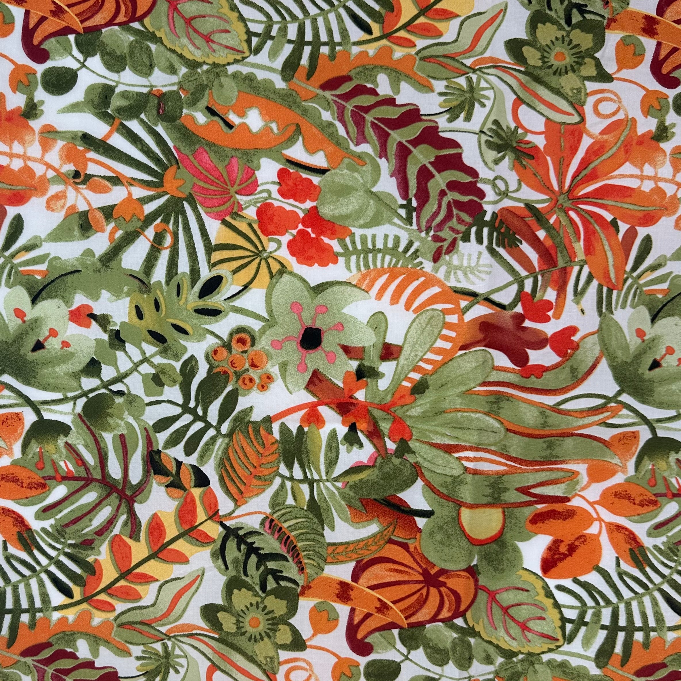 POPELÍN ESTAMPADO LIBERTY FLORES DE ASIA