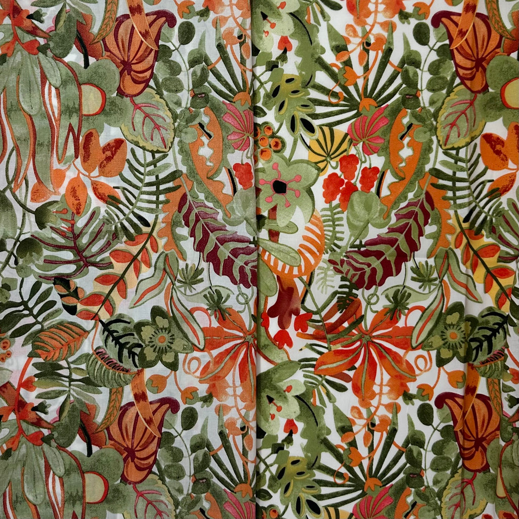 POPELÍN ESTAMPADO LIBERTY FLORES DE ASIA