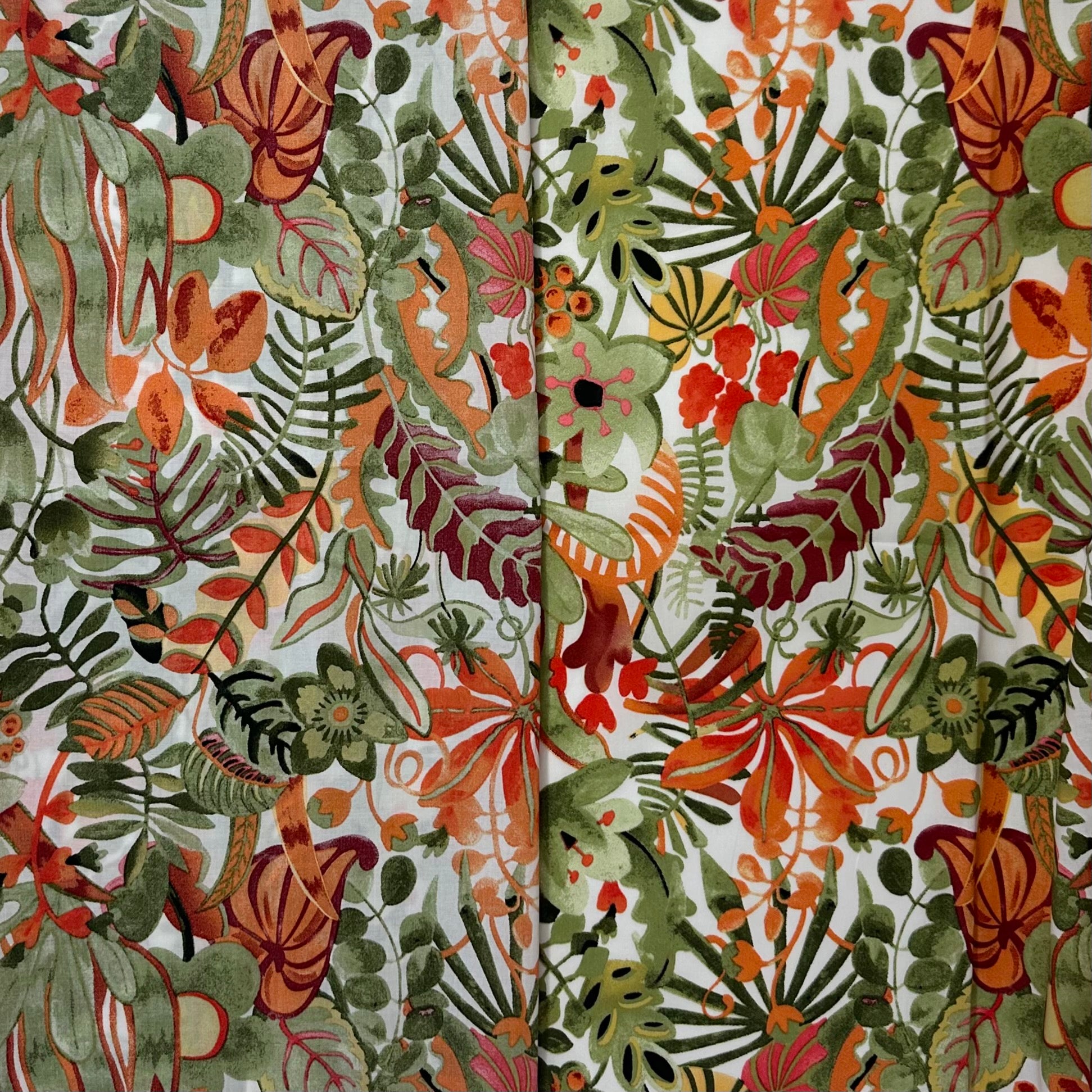 POPELÍN ESTAMPADO LIBERTY FLORES DE ASIA