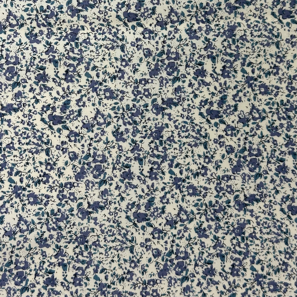 POPLINE IMPRIMÉE LIBERTY MICRO-FLORAL LAVANDE
