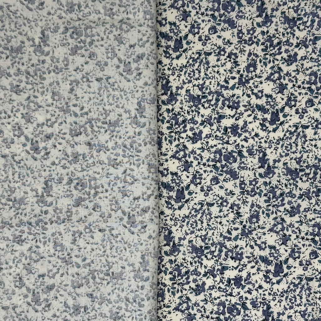 POPLINE IMPRIMÉE LIBERTY MICRO-FLORAL LAVANDE