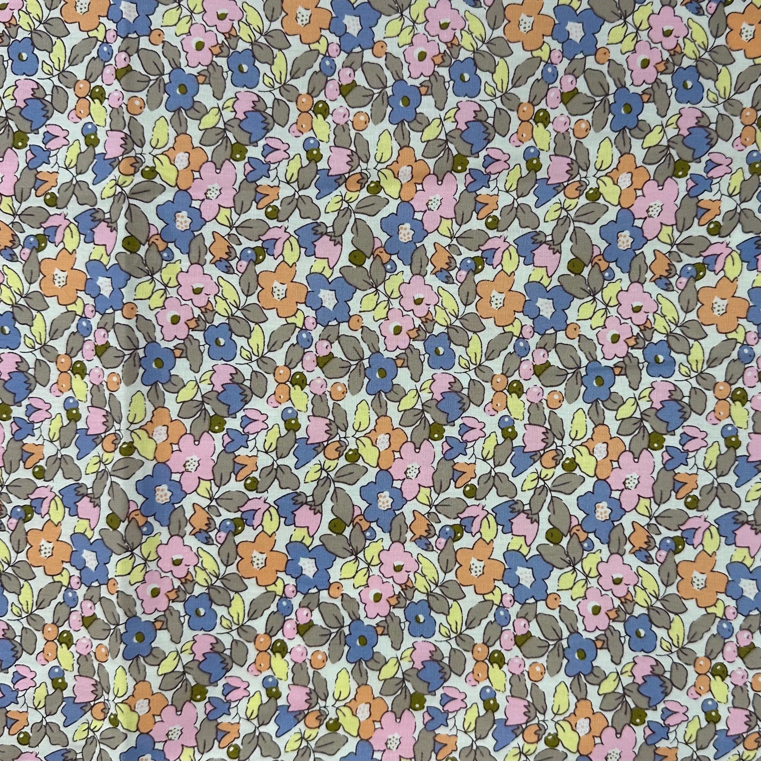 POPLINE IMPRIMÉE LIBERTY MULTICOLORE BETSY