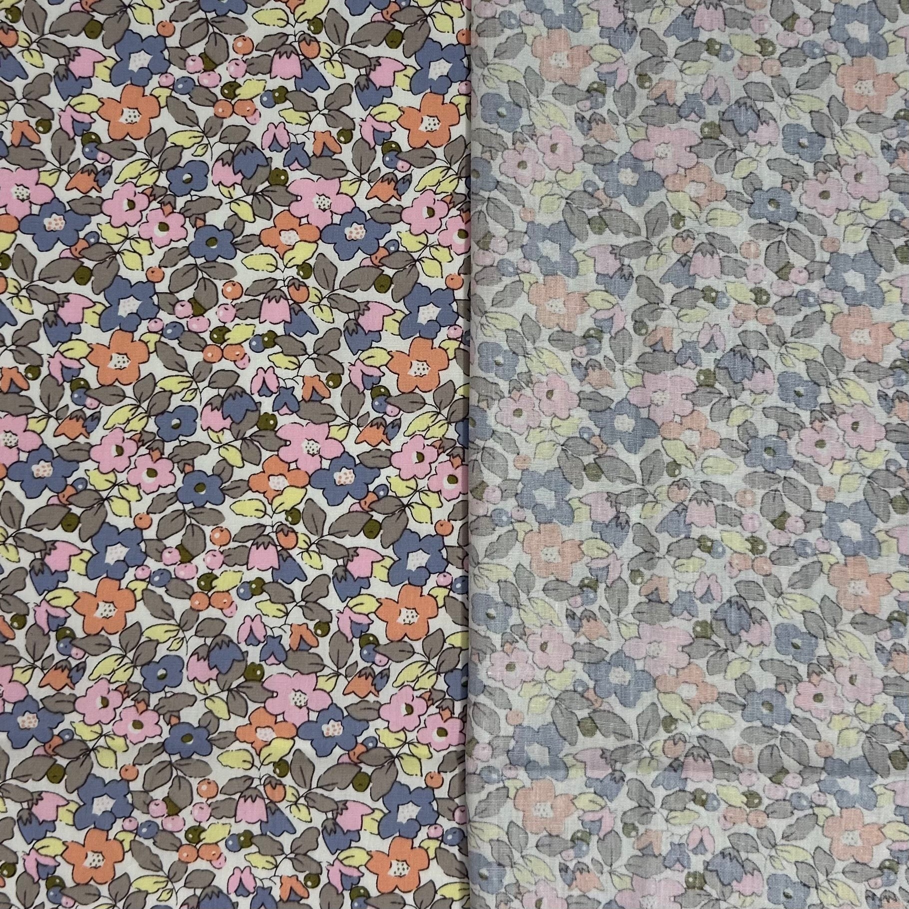 POPLINE IMPRIMÉE LIBERTY MULTICOLORE BETSY